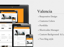 Valencia – Responsive Portfolio WordPress Theme