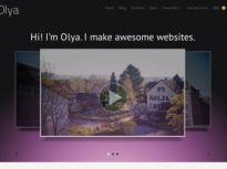 Olya Portfolio Responsive Theme