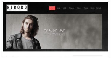 Record Label - WordPress Themes for Catalogs