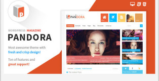 Pandora - Three Column WordPress Theme